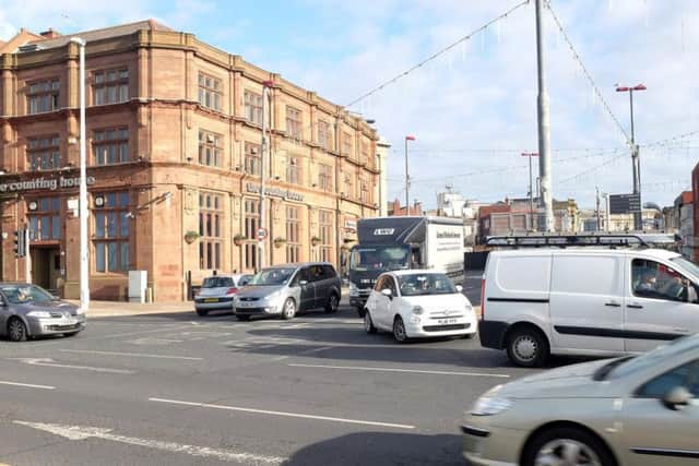 The junction of Talbot Square and the Prom will be closed