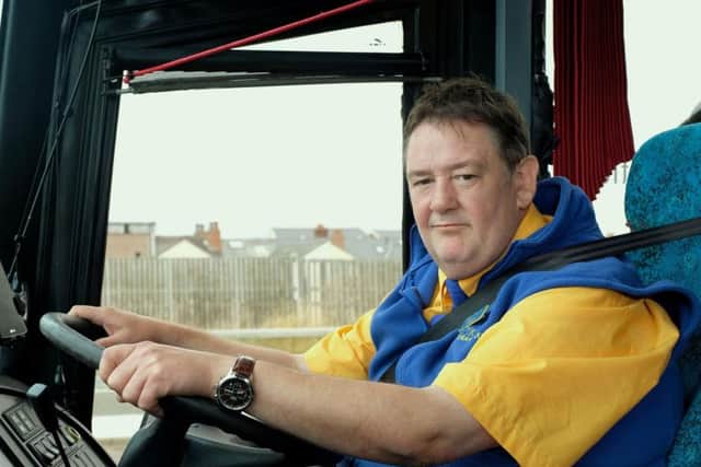 Murder On The Blackpool Express. Pictured: Johnny Vegas as Terry.