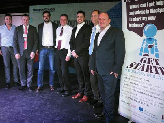 Speakers at last year's enterprise week event in Blackpool