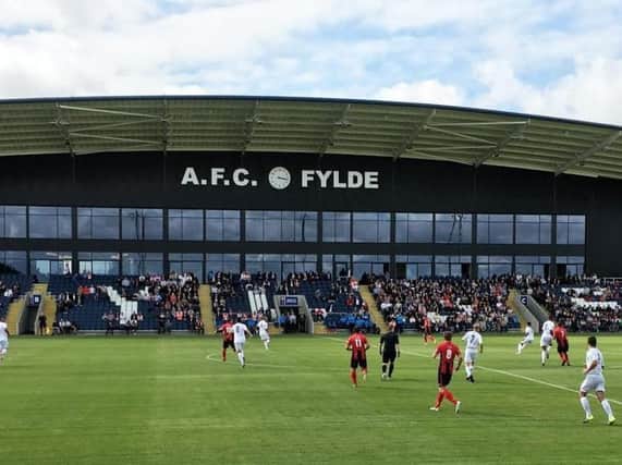 A hotel is proposed for AFC Fyldes stadium at Mill Farm in Wesham