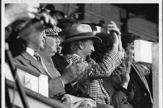 Owen Oyston at Bloomfield Road in the late 1980s