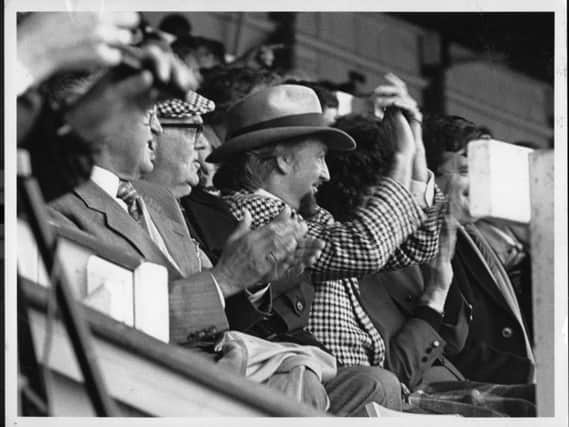 Owen Oyston at Bloomfield Road in the late 1980s