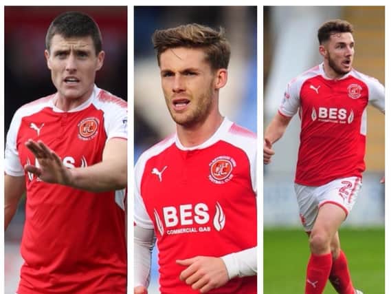 Bobby Grant, Conor McAleny and Lewie Coyle are all expected to miss Fleetwood's game with Doncaster