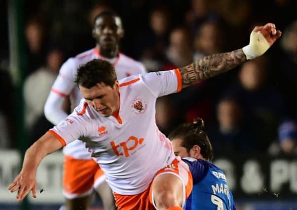 Callum Cooke impressed for Blackpool in their win at Peterborough United