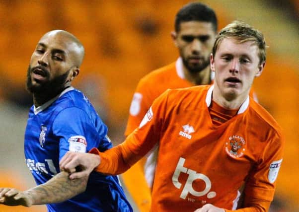 Blackpool were held by Gillingham on Tuesday night