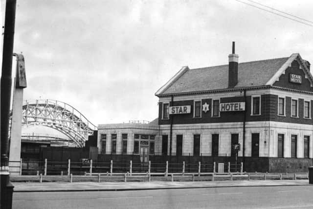 The new Star Hotel, South Shore, opened in 1932, it was built in front of the old Star Inn. This picture is dated 1954