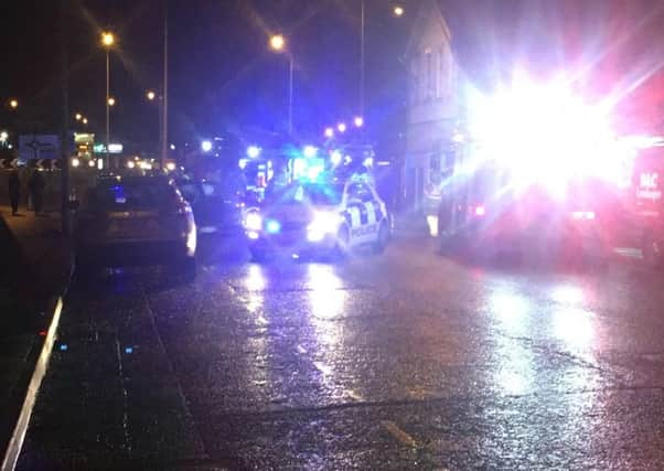 Two vehicle smash on Station Road, Fleetwood