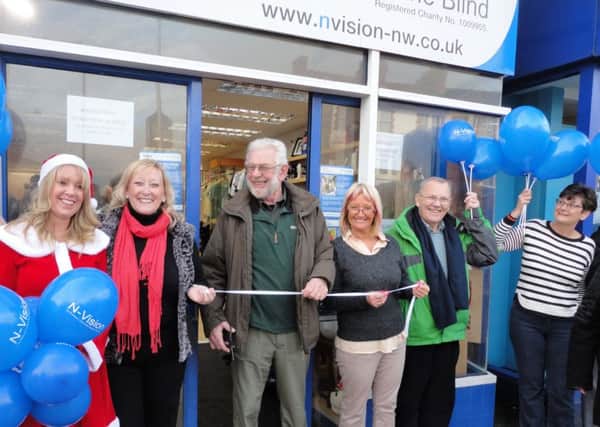 N-Vision, Blackpool Fylde and Wyre Society for the Blind has opened a charity shop in the heart of Cleveleys