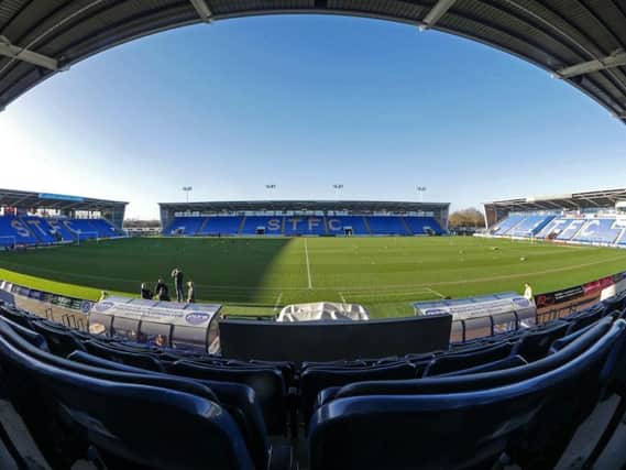 Shrewsbury's New Meadow stadium