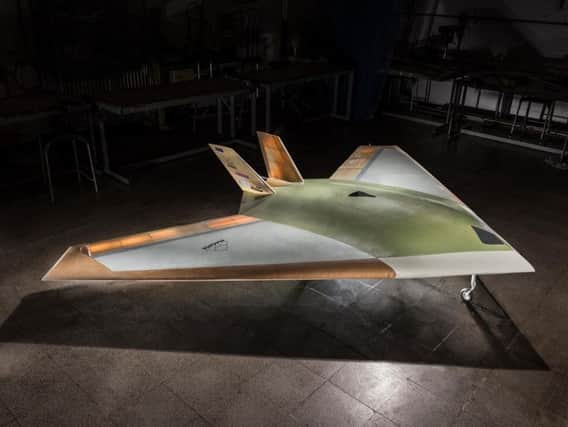 BAE Systems MAGMA unmanned aircraft which is trailing new ways to control jets in flight