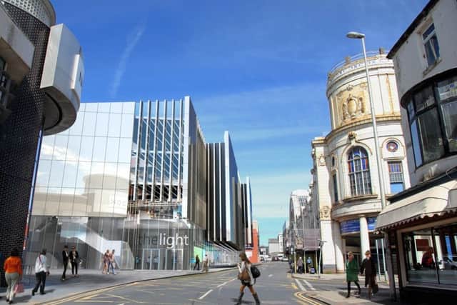 Plans have been revealed for a new cinema as part of phase two of the Houndshill Centre in Blackpool