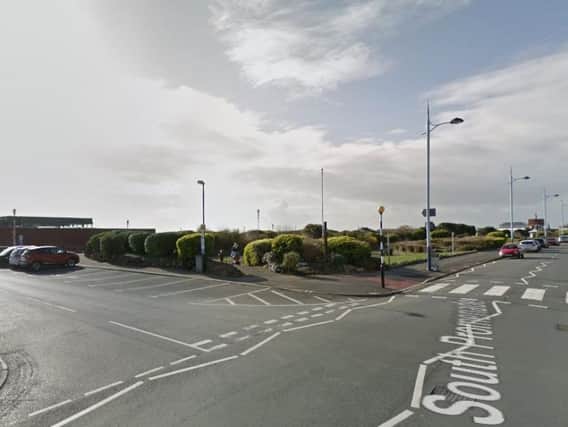 The man, who is in his 80s, was found wandering near to the YMCA swimming pool