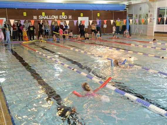 A previous Lytham St Annes Lions swimarathon at St Annes YMCA Pool