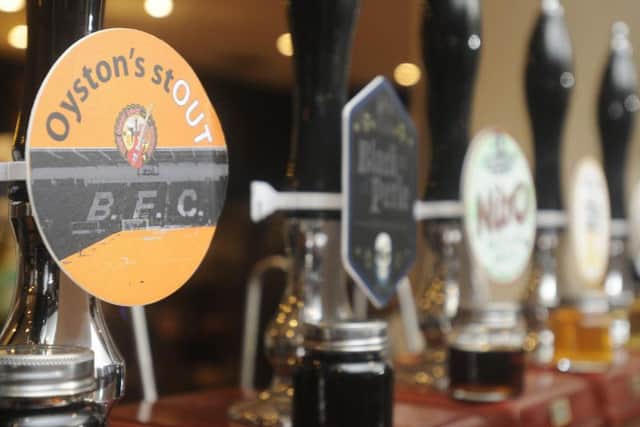 Beers on sale at the Brew Room