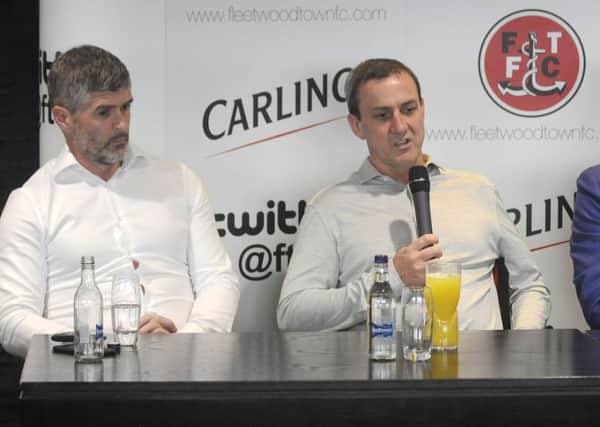 Fleetwood Town FC fans forum with Steve Curwood and Andy Pilley