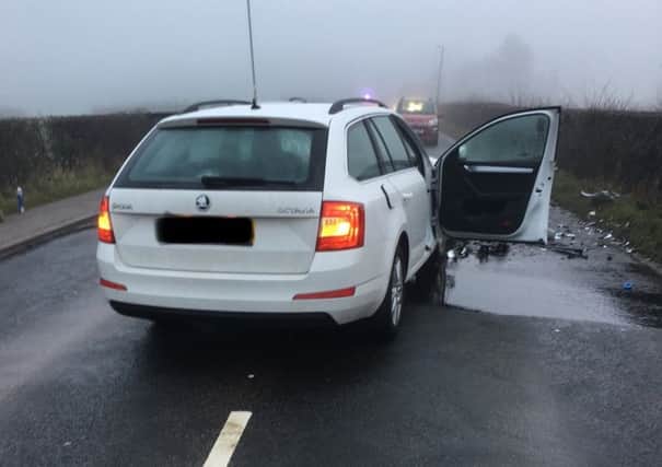 The crash on Ribby Road, Wrea Green