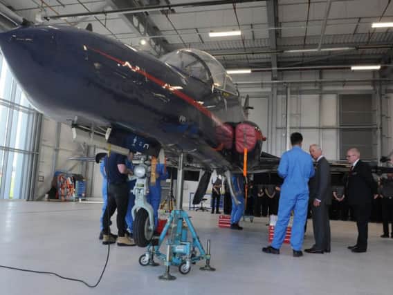 HRH Prince Charles visits the BAE Systems Academy for Skills and Knowledge