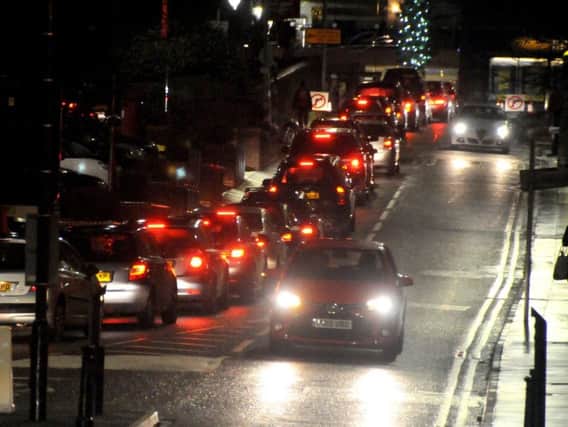 Traffic on Butler Street in Preston