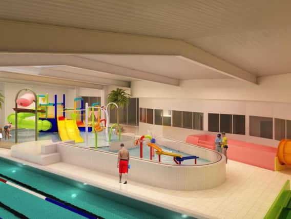 The Ribby Hall pool which has won an award