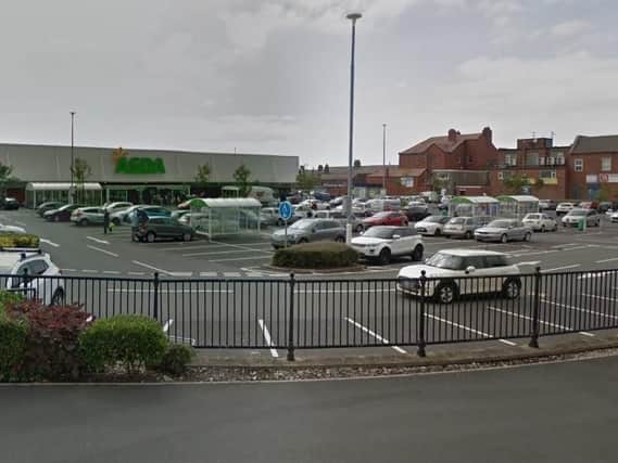 Asda in Fleetwood, where the robbery happened yesterday morning (Picture: Google)