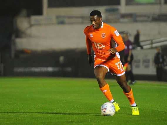 Solomon-Otabor came off the bench to rescue Blackpool a point