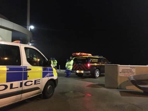 Coastguard launch night-time search for casualty inCleveleys