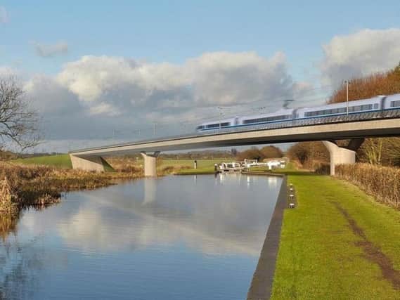HS2 s coming  to the North - just one of many projects in the pipeline