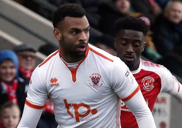 Curtis Tilt is one Blackpool player who may attract interest next month