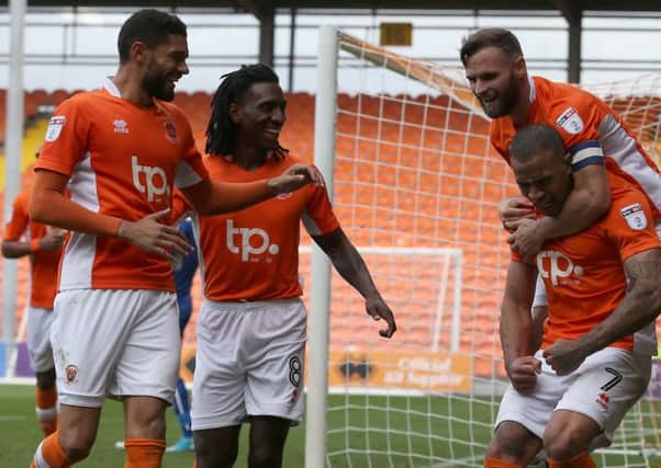 Blackpool defeated Oxford United earlier in the season