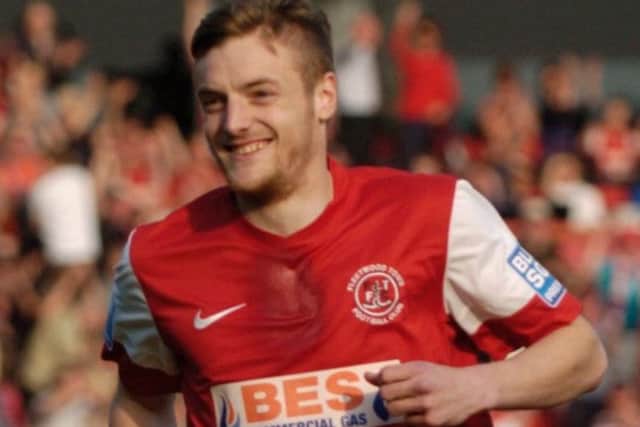 Jamie Vardy only spent nine months with Fleetwood Town
