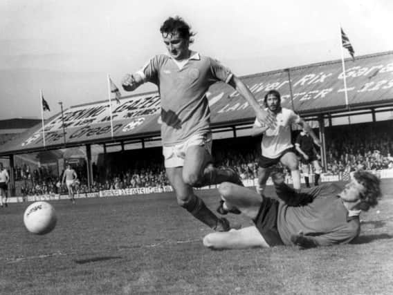 Mickey Walsh, who netted the Seasiders first goal at Oxford in 1975