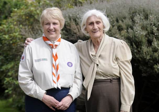 Victoria Da Silva will receive an MBE for services to the Scout Association and to the community.  She is pictured with mum Lily Henderson who also has an MBE.