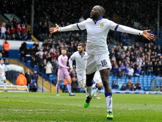 Toumani Diagouraga in action for Leeds