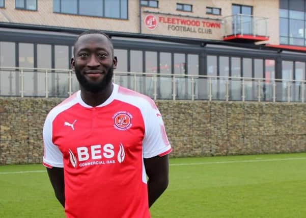 New Fleetwood Town signing Toumani Diagouraga