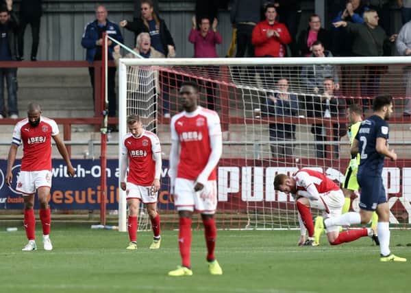 Fleetwood Town were beaten by Southend United in September
