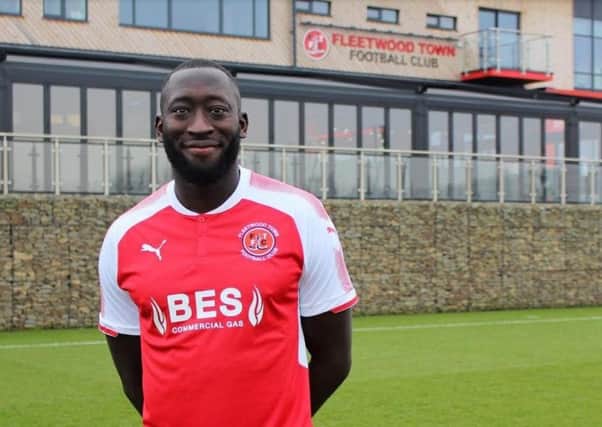New Fleetwood Town signing Toumani Diagouraga