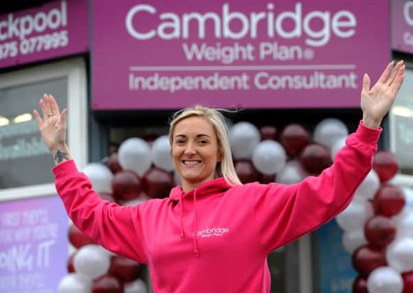 Opening of the new Cambridge Weight Loss Centre in Blackpool with consultant Mandy Threlfall. Picture by Paul Heyes, Saturday January 13, 2018.