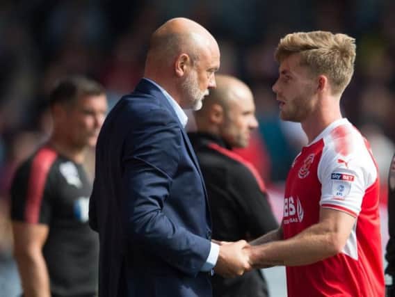 Uwe Rosler and Conor McAleny