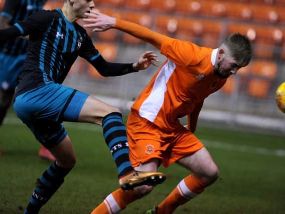 Blackpool in action against Southampton