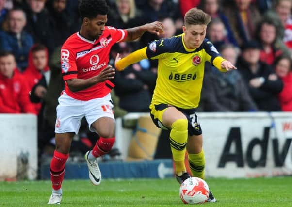 Nick Haughton has left Town for National League North side Salford City