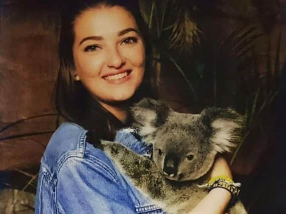 Undated family handout released through the Foreign and Commonwealth Office of Amelia Blake, 22, who was the victim of a suspected murder-suicide and found dead in the Newtown suburb of Sydney last Friday