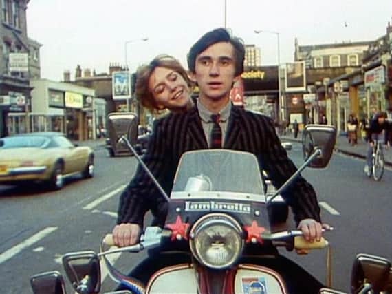 Phil Daniels and Leslie Ash in a scene from the classic film Quadrophenia