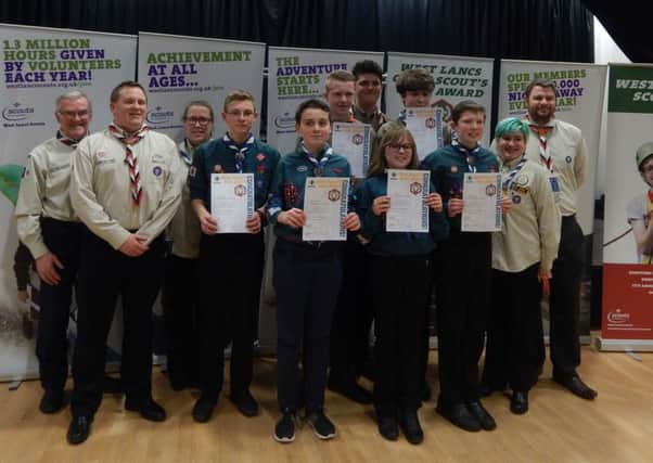 Chief Scout Gold Award Presentation