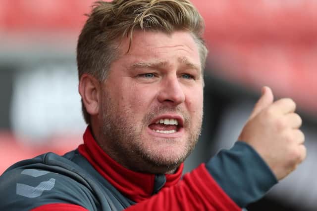 Charlton boss Karl Robinson
