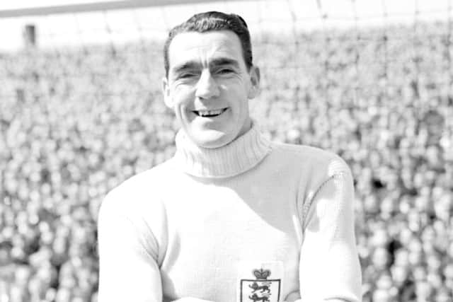 Manchester City and England goalkeeper, Blackpool journalist Frank Swift, who died in 1958 as a result of injuries received in the  plane crash in Munich