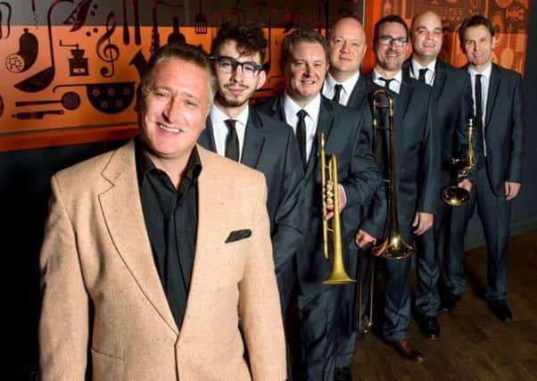 Ray Gelato and his band, who are to play the Beyond The Sea Festival at Lytham's Lowther Pavilion