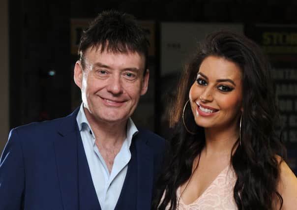 Jade Slusarczyk, appearing with snooker legend Jimmy White, when he made a guest appearance at Longton Sports and Social Club. The six times World Championship finalist played a few frames and reminisced about his career to to a packed crowd.