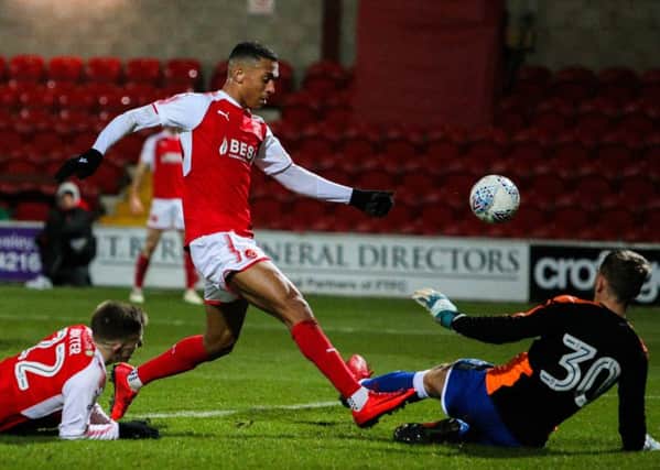 Alex Reid has made the loan move from Fleetwood Town to Solihull Moors