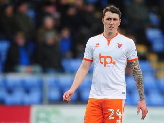 Callum Cooke comes into Blackpool's starting line-up