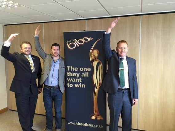 Norman Tenray, Adam Armstrong and Tony Raynor launch the Bibas Bend